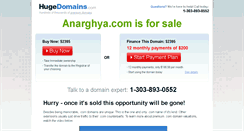 Desktop Screenshot of anarghya.com